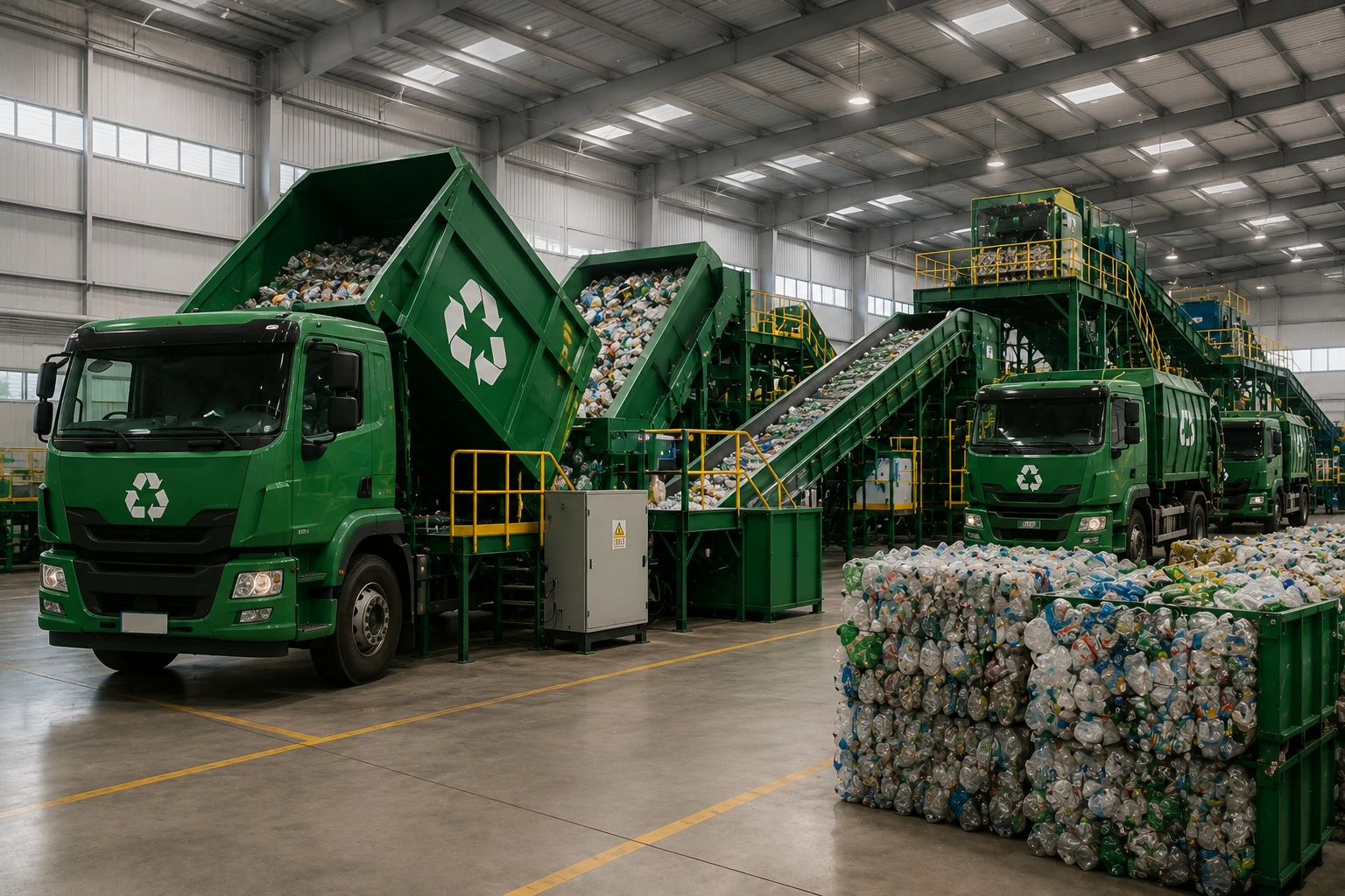 Recovered textile material prepared as recycled fabric fibers
