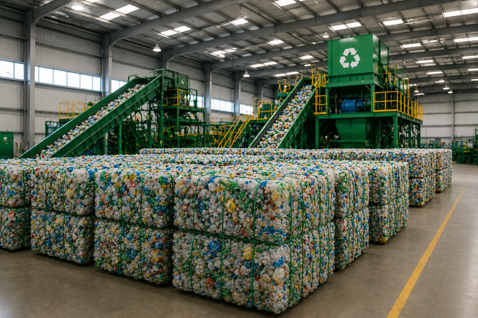 Recovered metal prepared for refined industrial output